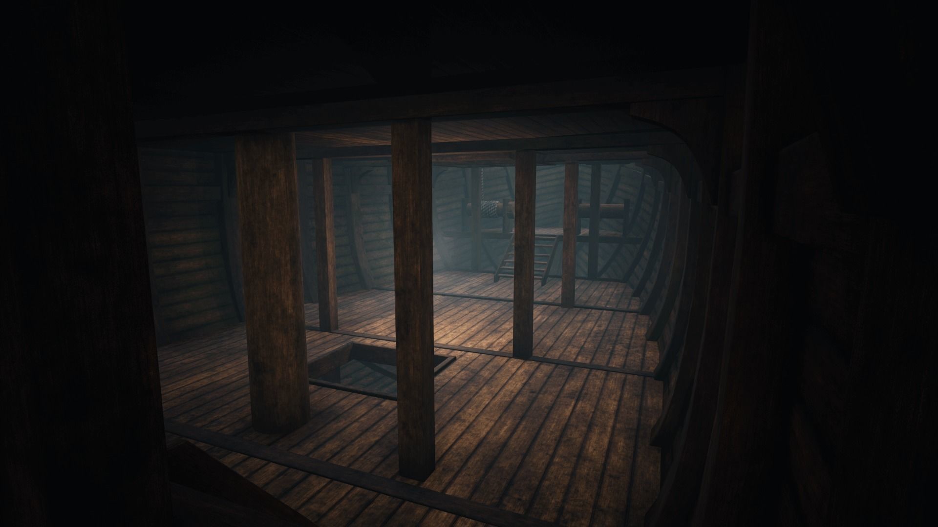 Peter von Danzig -Carrack-  Low-poly 3D model_7