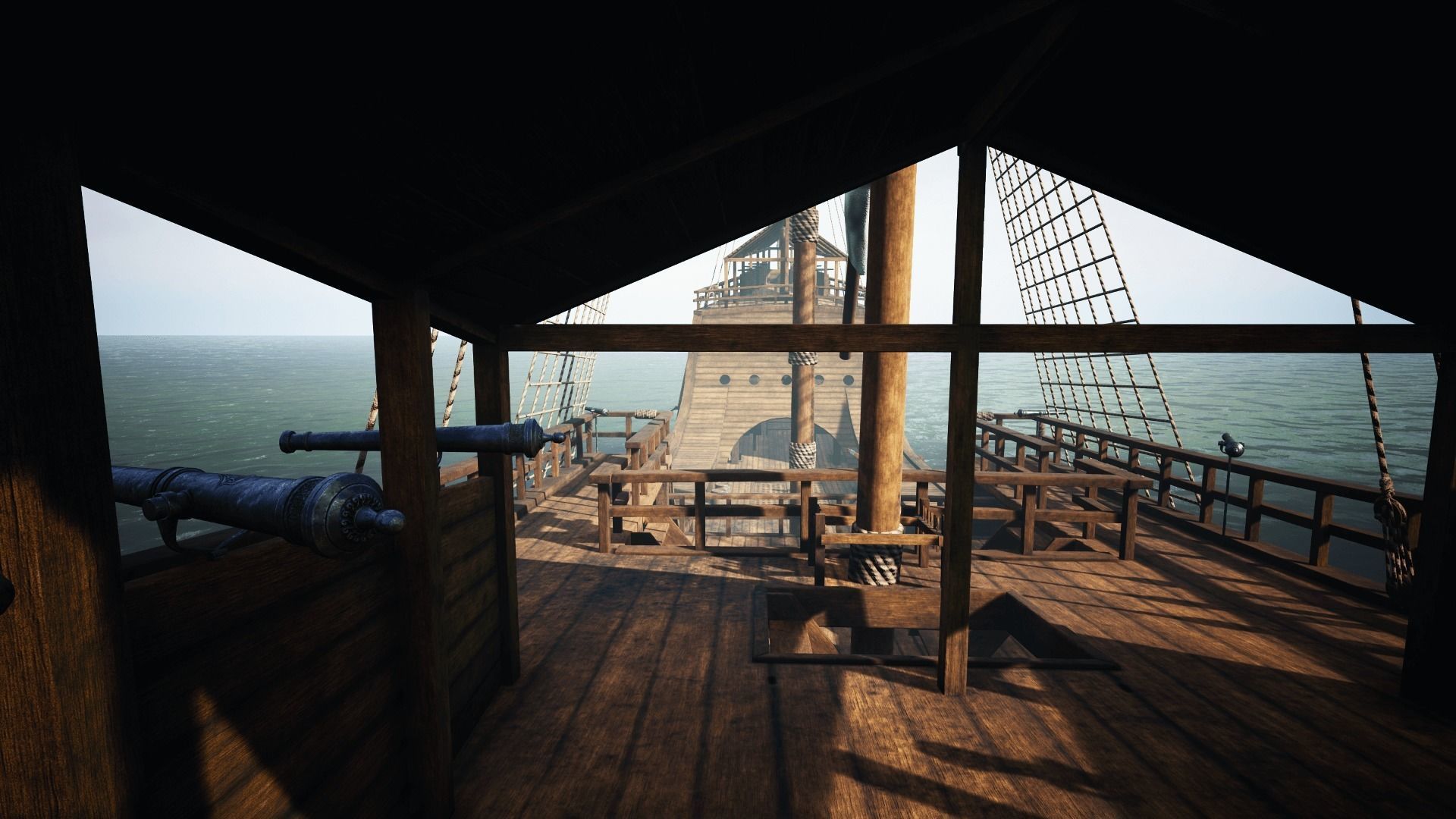 Peter von Danzig -Carrack-  Low-poly 3D model_17