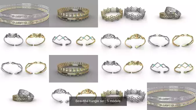 Beautiful bangle set