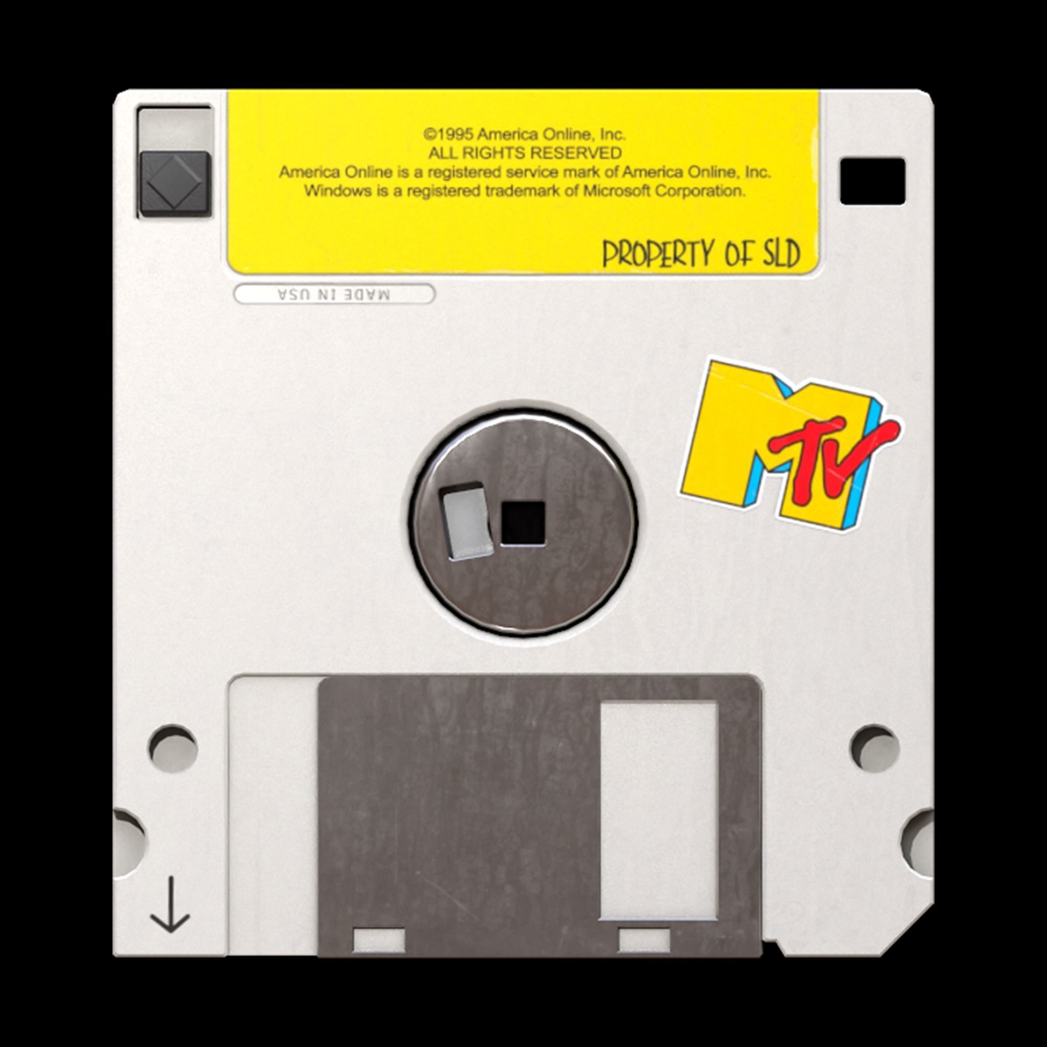 Floppy Disks Low-poly 3D model_4