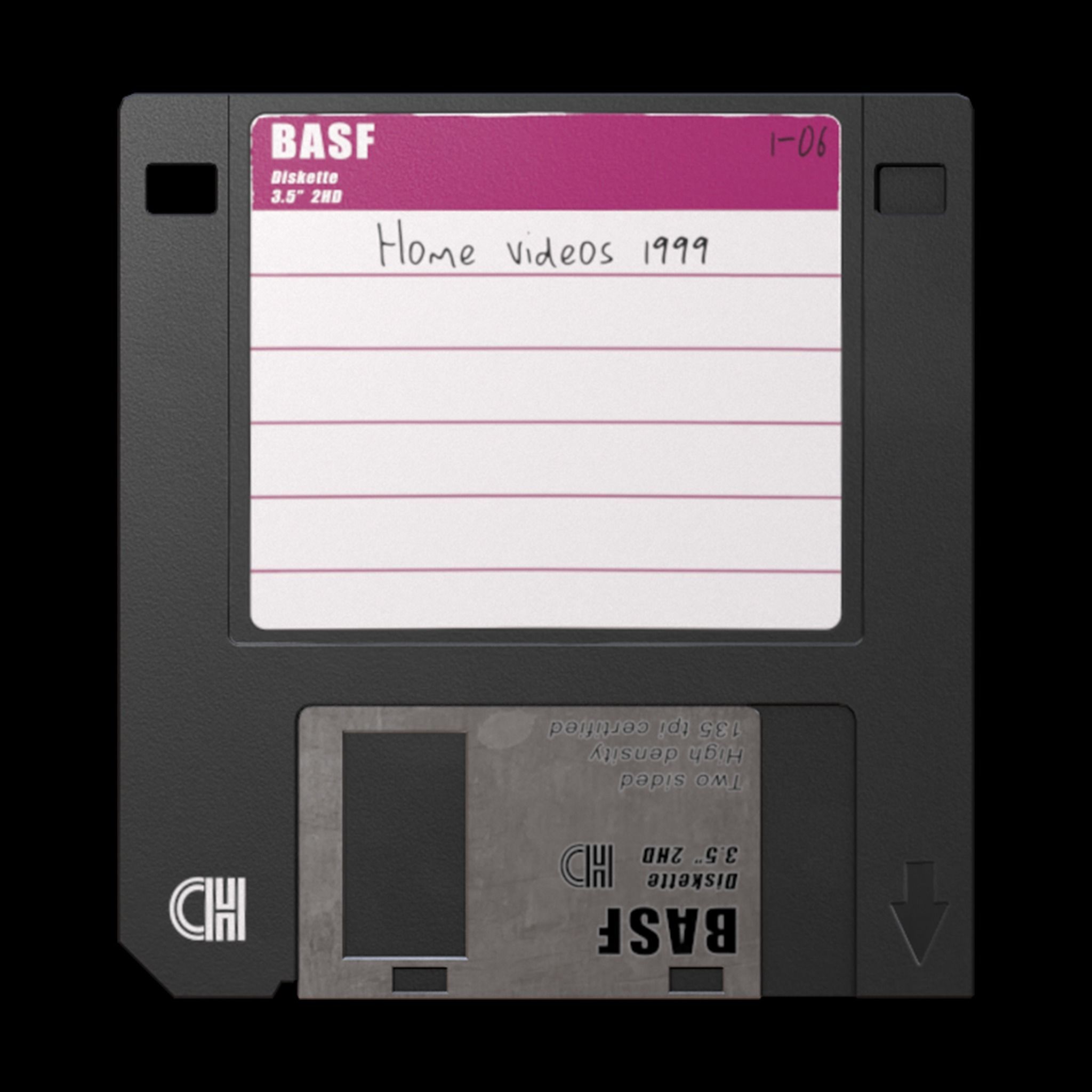 Floppy Disks Low-poly 3D model_7