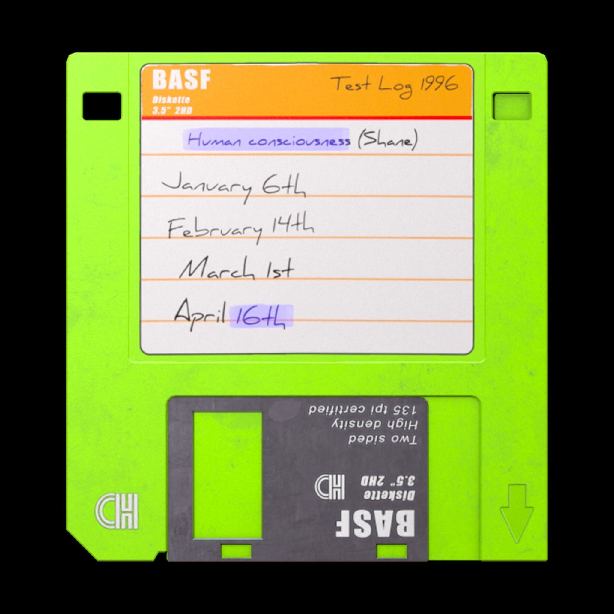 Floppy Disks Low-poly 3D model_5