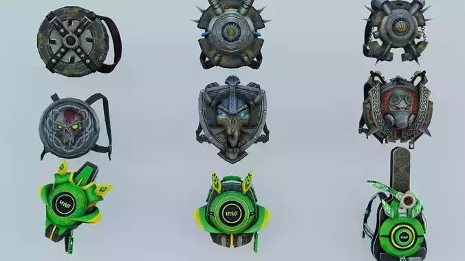 bag 9x Verdant Soul Viking s Spirit Wasteland Vault