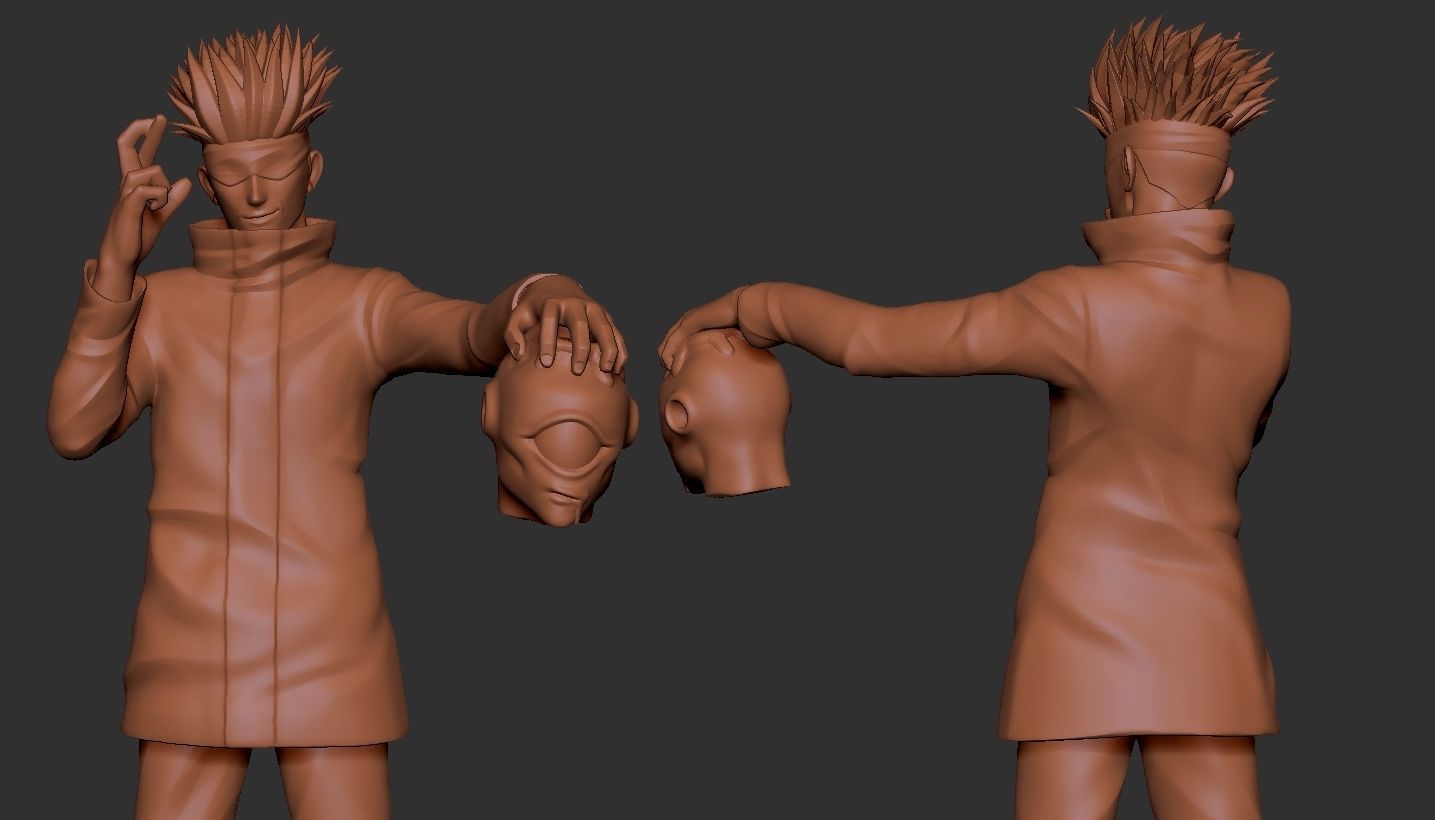 Satoru Gojo - Jujustsu Kaisen 3D model_4