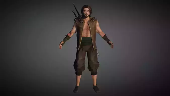 AAA Fantasy Male Character 06