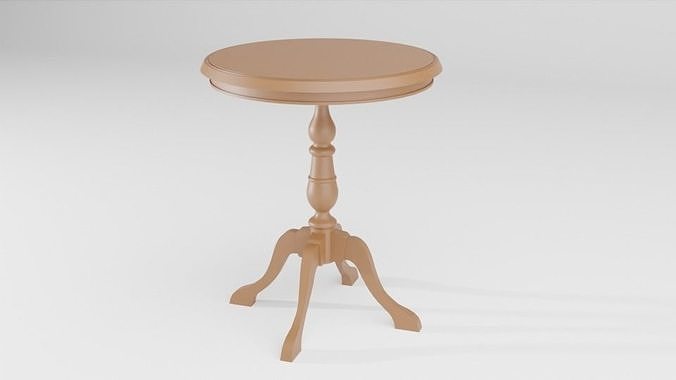 small side table 3D model Free 3D model