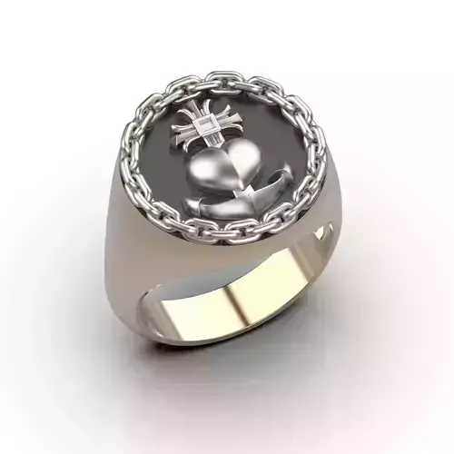 MR 03 Faith Hope Love Ring 