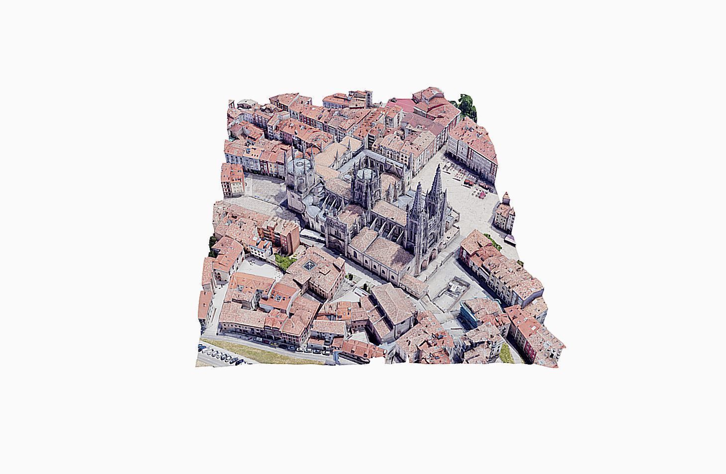 Cathedral of Burgos Low-poly 3D model_13