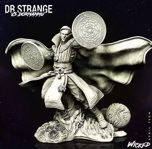 Wicked Marvel Doctor Strange Sculpture STLs