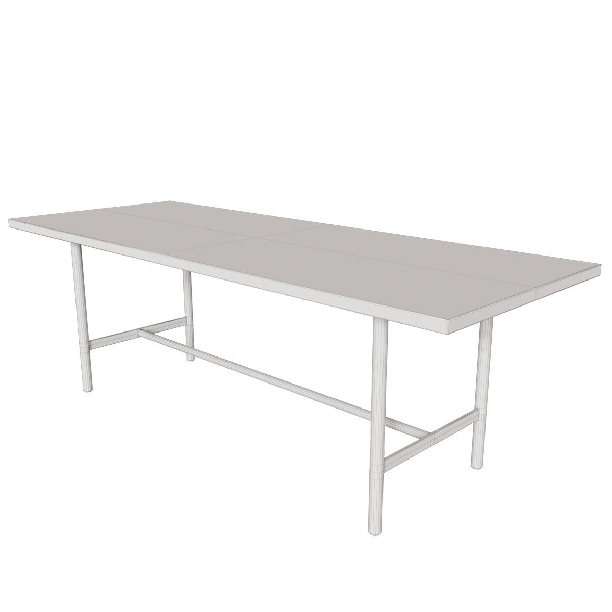 Lansot Frank Dining Table  3D model_5