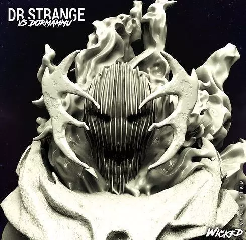 Wicked Marvel Dormammu Sculpture STLs 3D print model