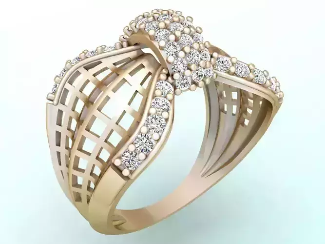 Bow tie ring - Bowtie Ring - Italian rings - N6699