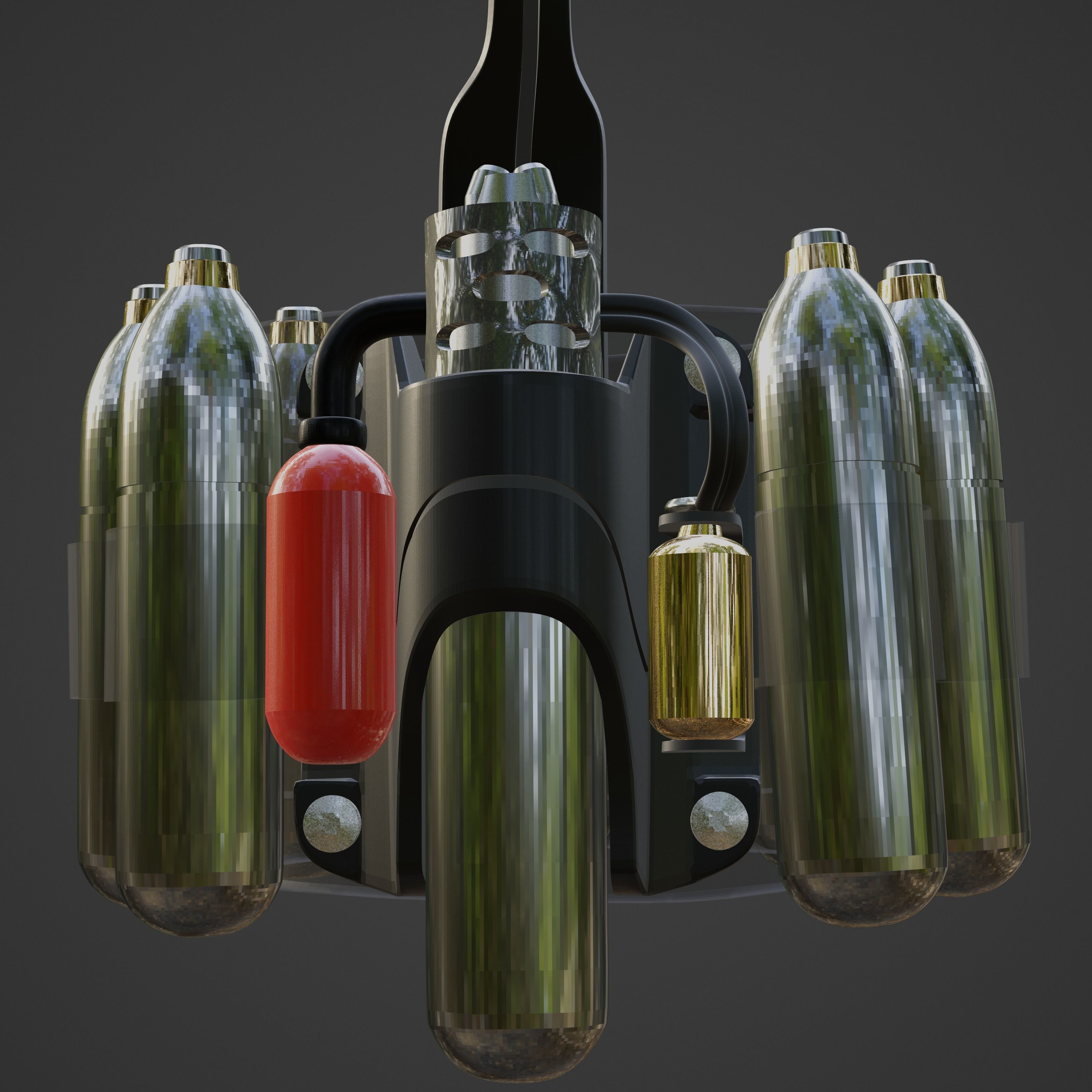 Scarlet Spider Ps4 inspired Set 3D print model_10