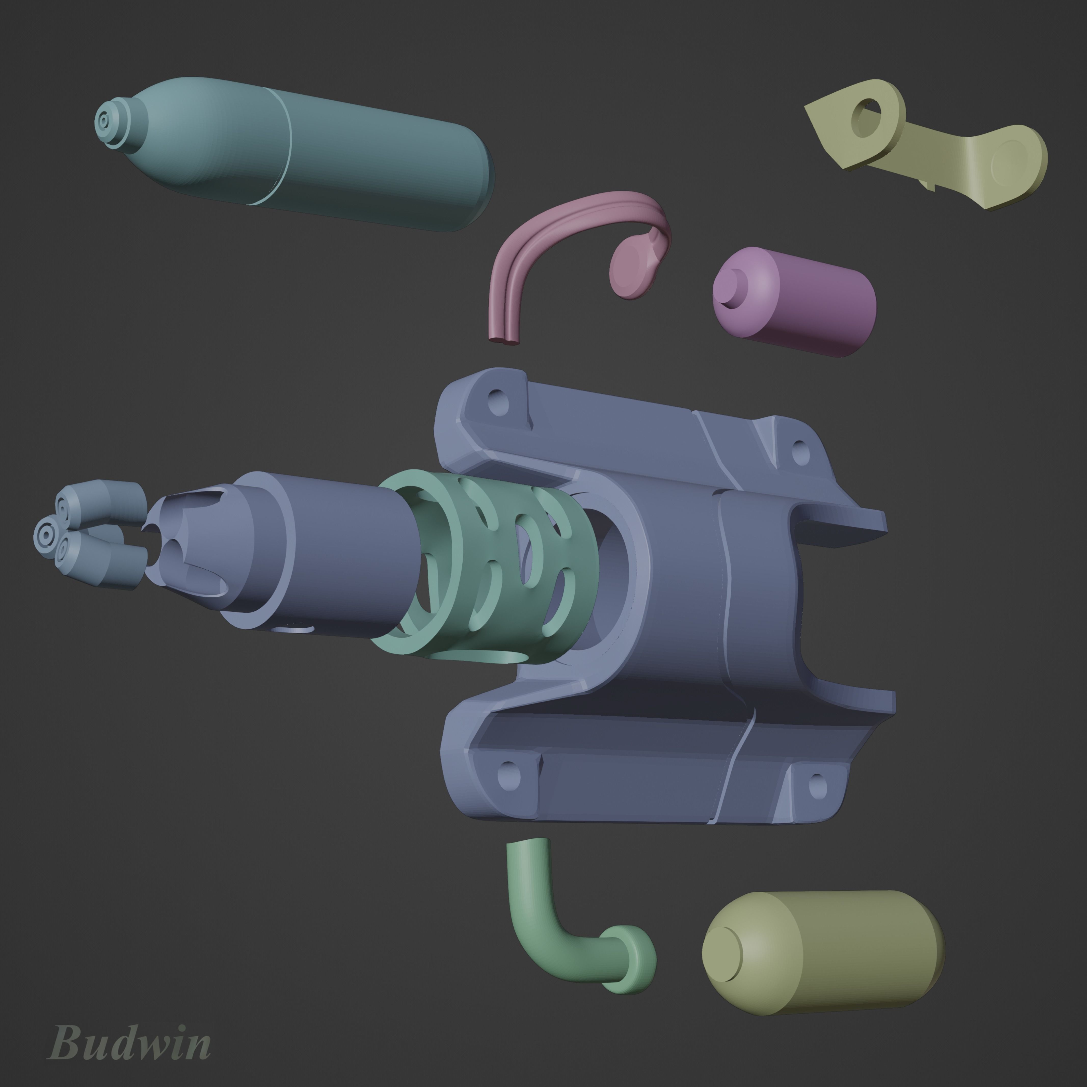 Scarlet Spider Ps4 inspired Set 3D print model_19