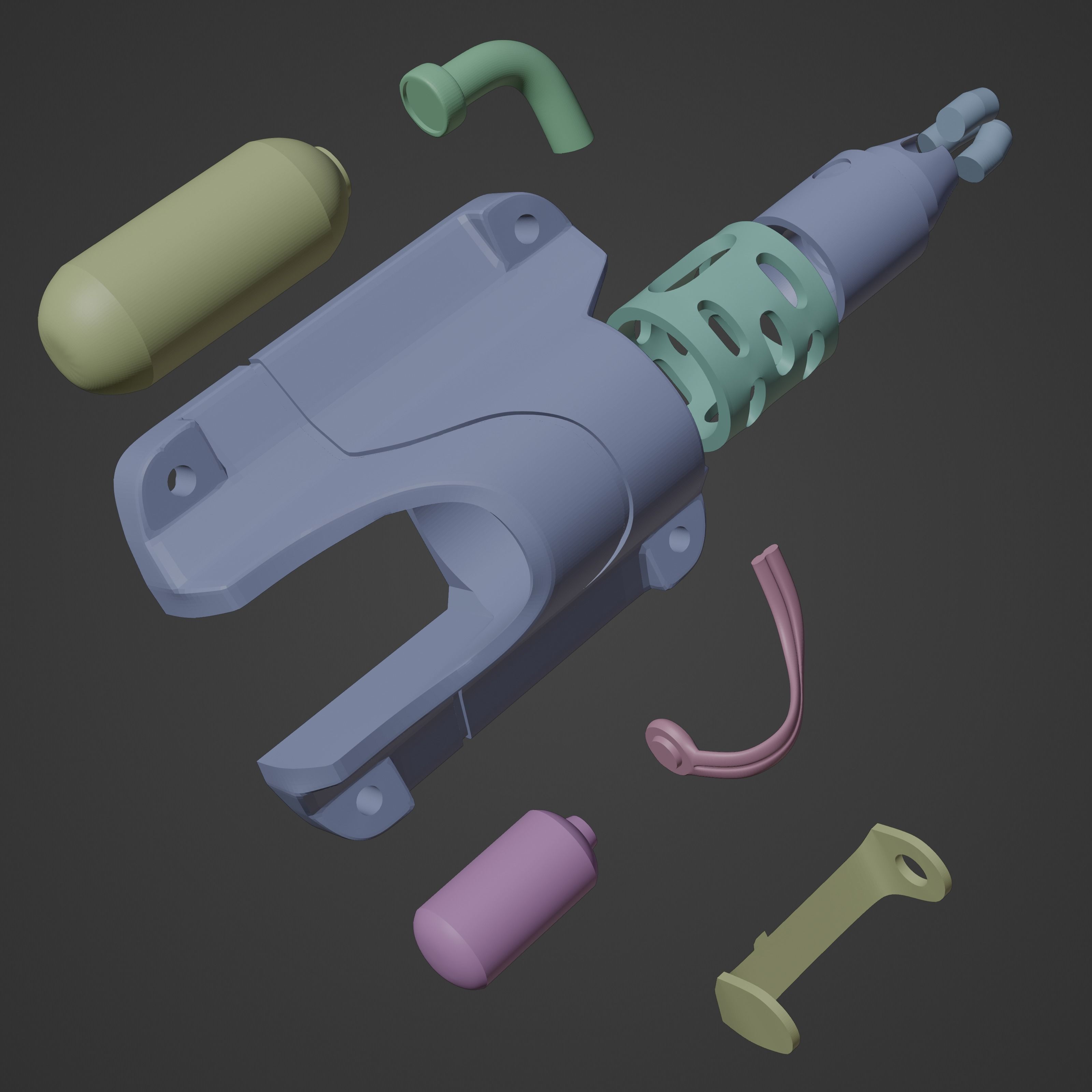 Scarlet Spider Ps4 inspired Set 3D print model_18