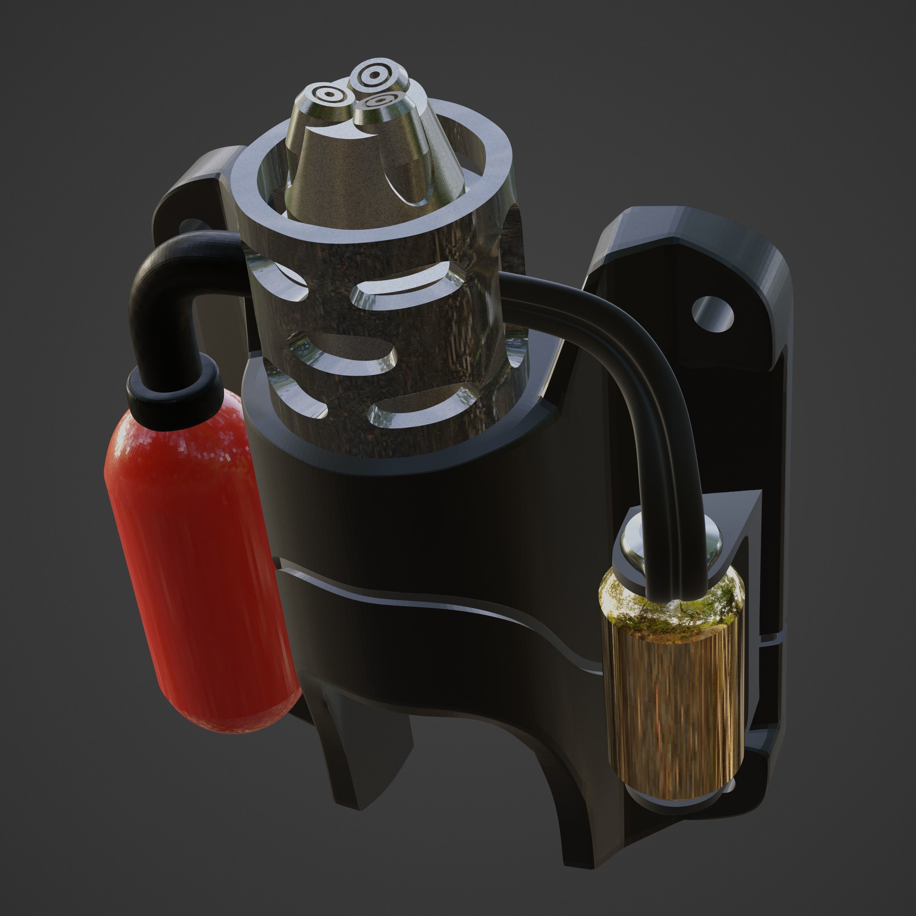 Scarlet Spider Ps4 inspired Set 3D print model_9