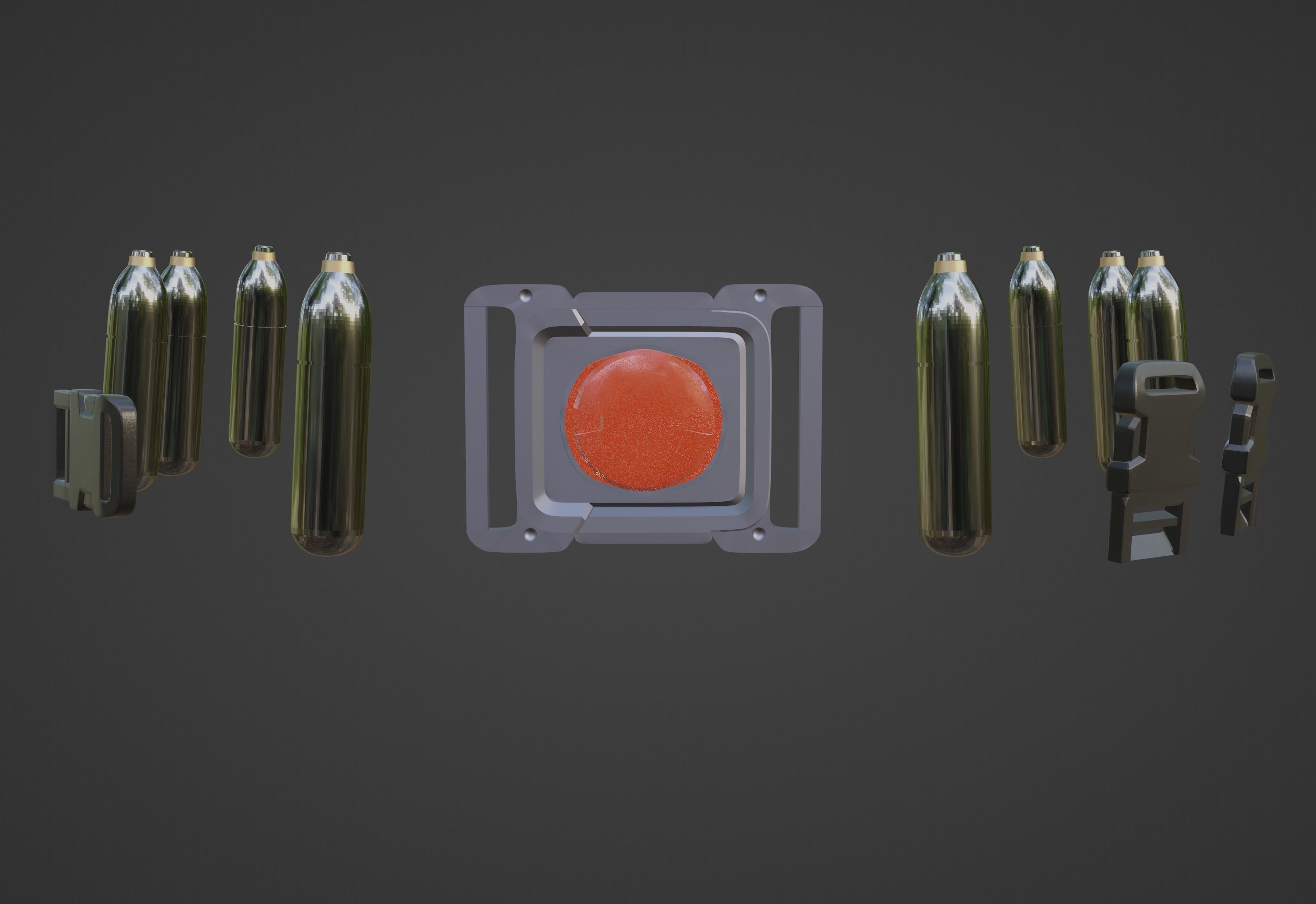 Scarlet Spider Ps4 inspired Set 3D print model_13