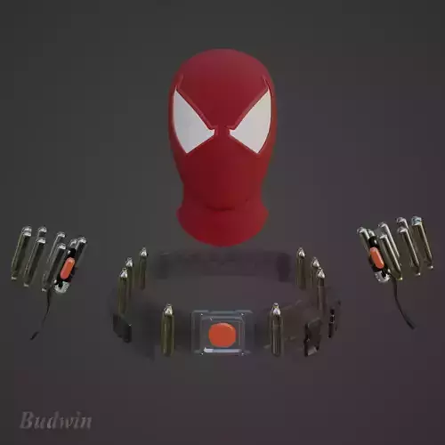 Scarlet Spider Ps4 inspired Set 3D print model