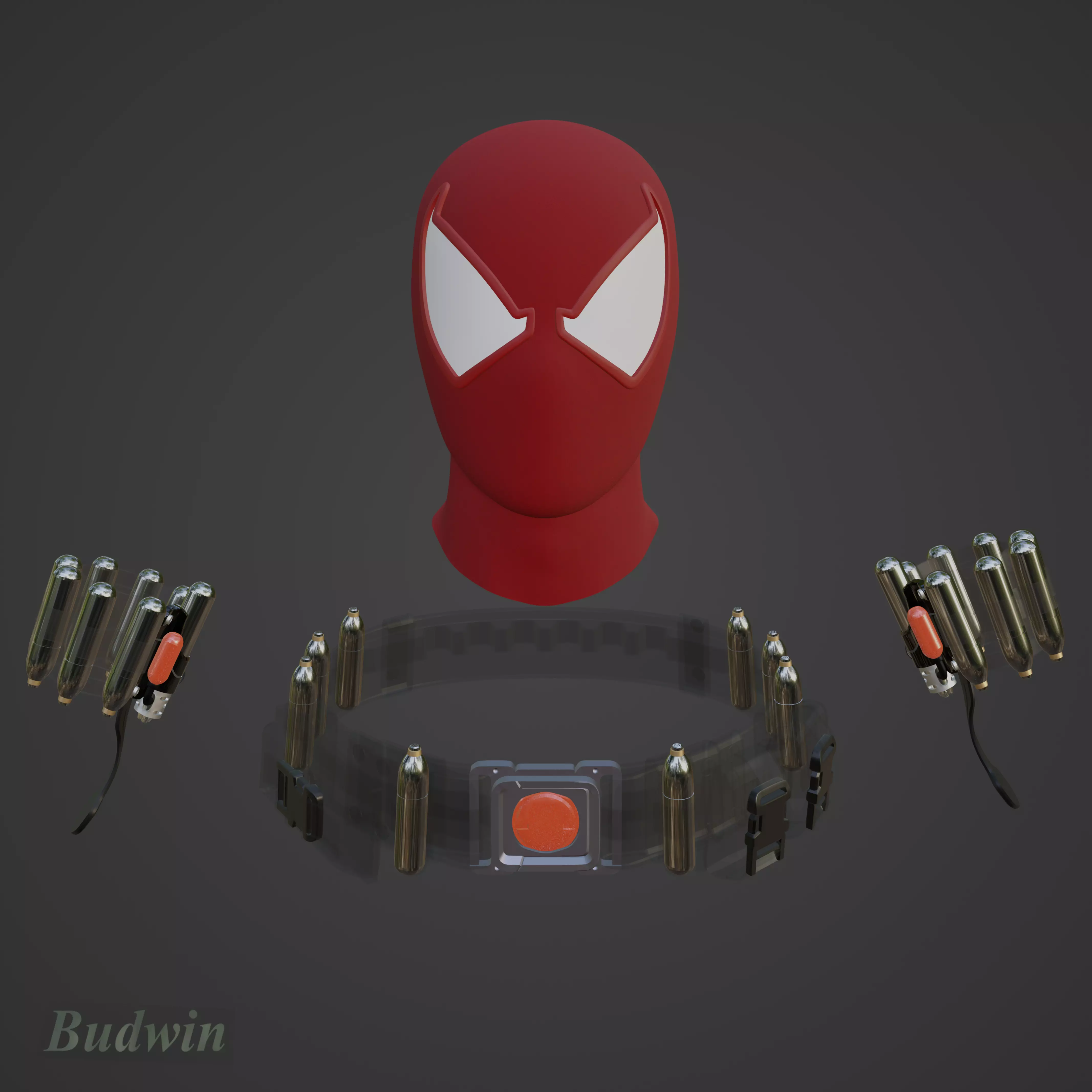 Scarlet Spider Ps4 inspired Set 3D print model_0