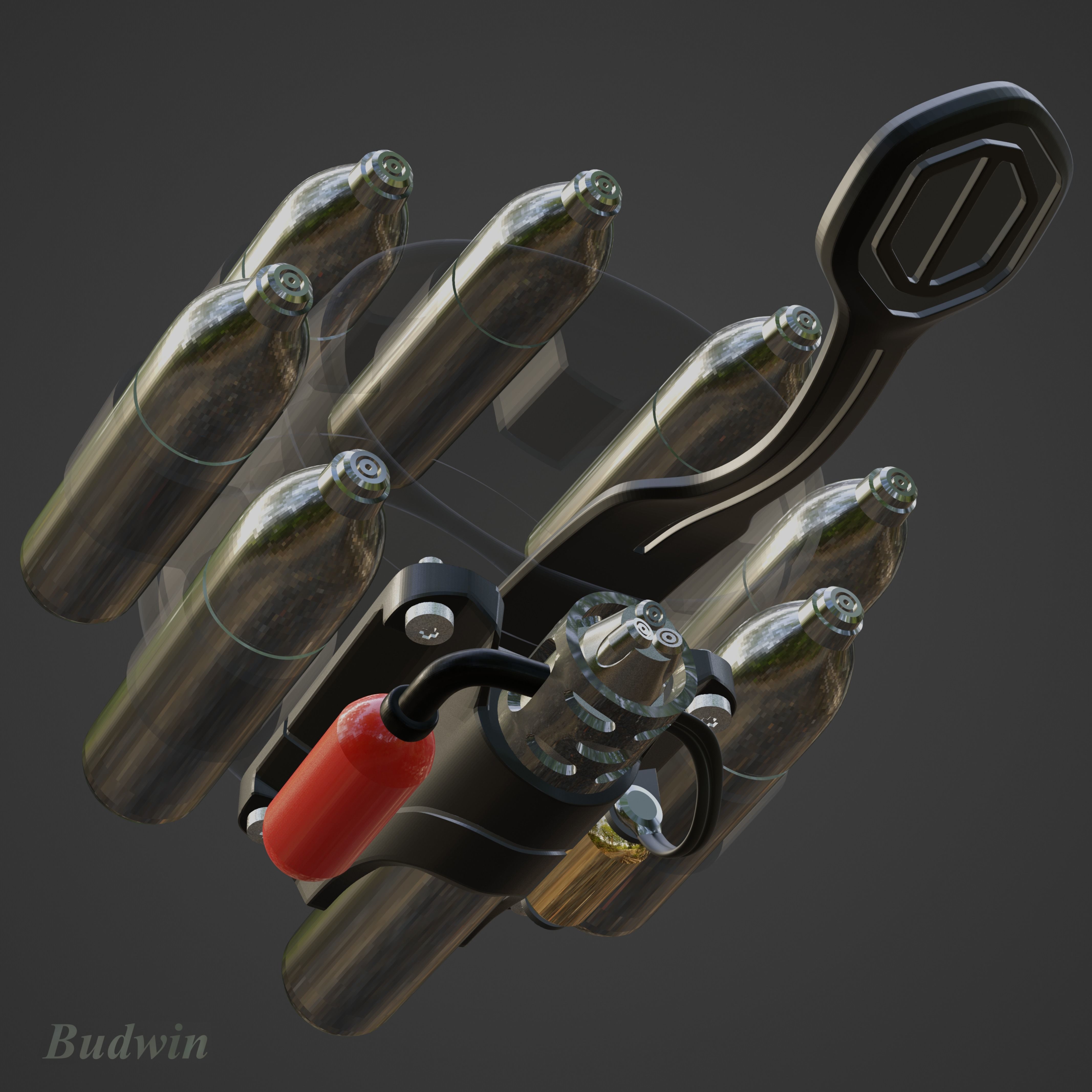 Scarlet Spider Ps4 inspired Set 3D print model_7