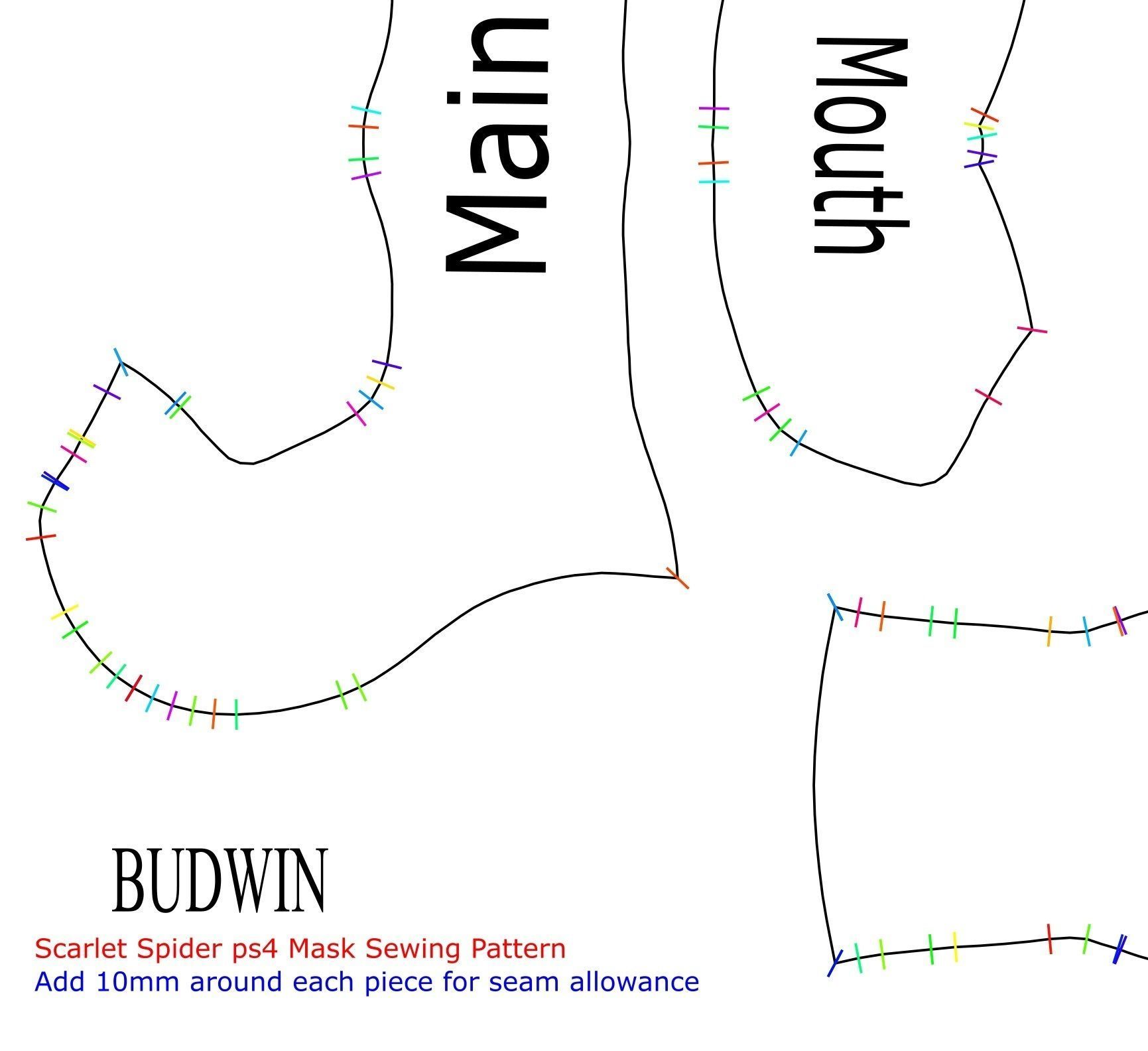 Scarlet Spider Ps4 inspired Set 3D print model_27