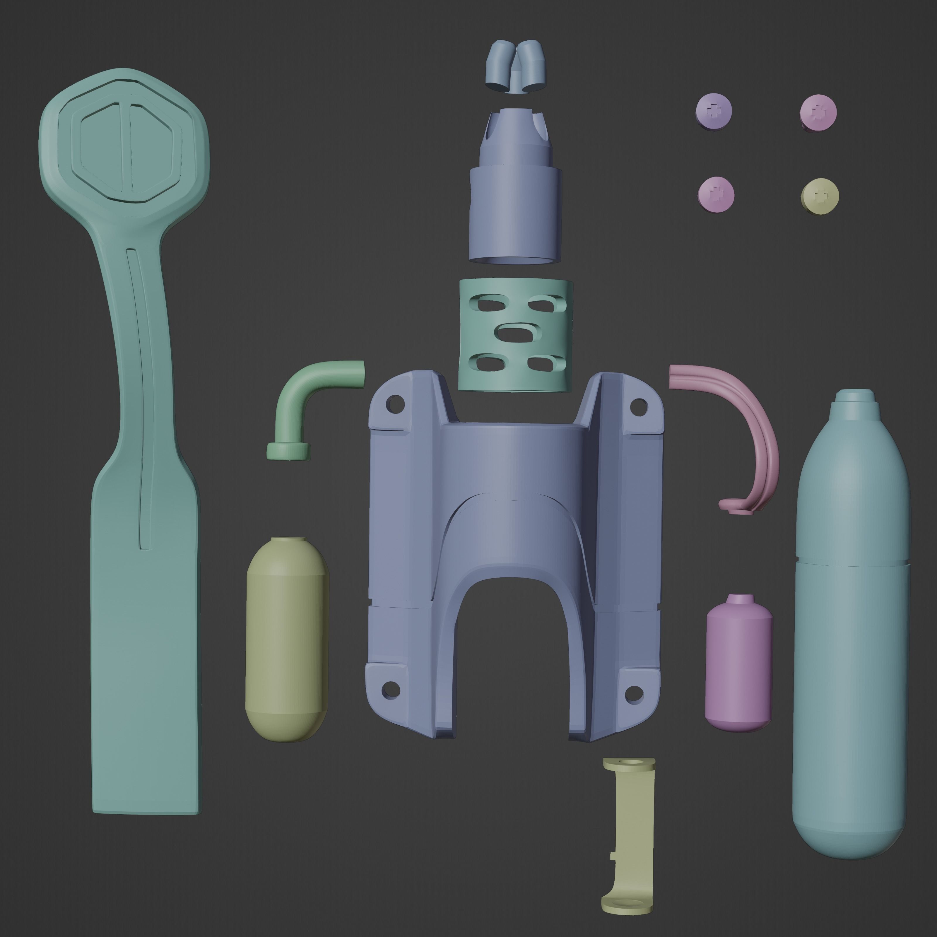 Scarlet Spider Ps4 inspired Set 3D print model_20