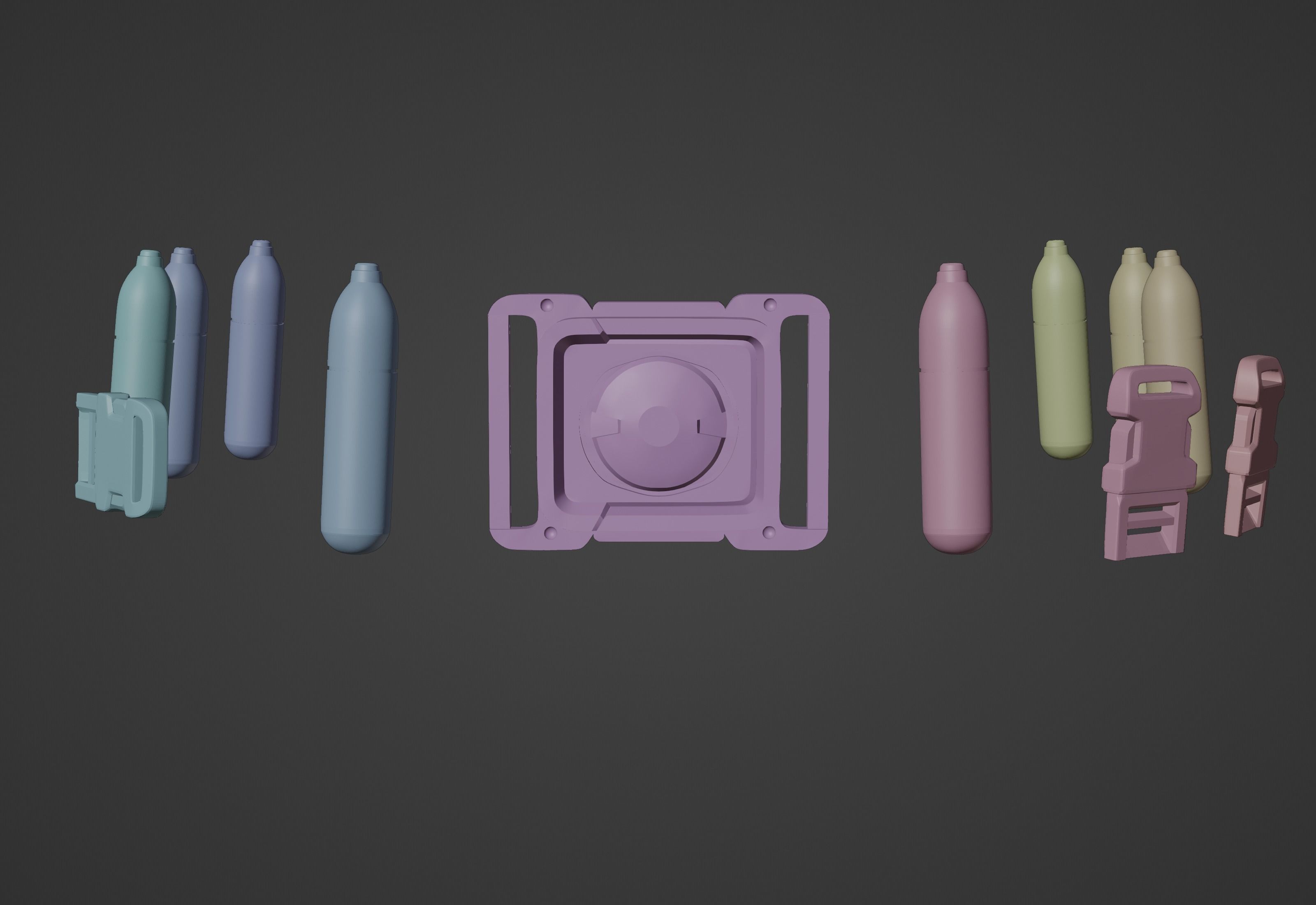 Scarlet Spider Ps4 inspired Set 3D print model_26