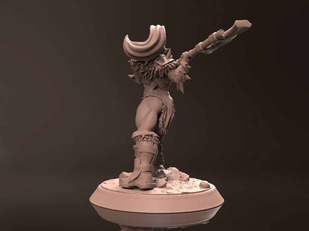 Orc Damora - Miniature 3D Print Model 3D print model_9