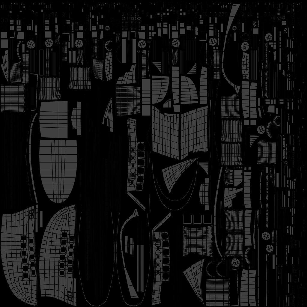 Pirate Ship with canon Low-poly 3D model_12