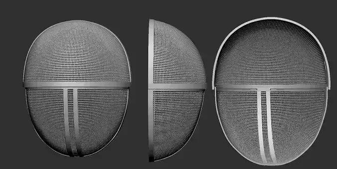 Squid Game MASK high quality 3D print model