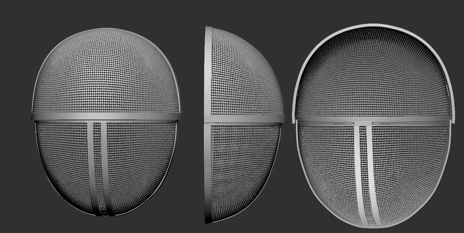 Squid Game MASK high quality 3D print model 3D print model_0