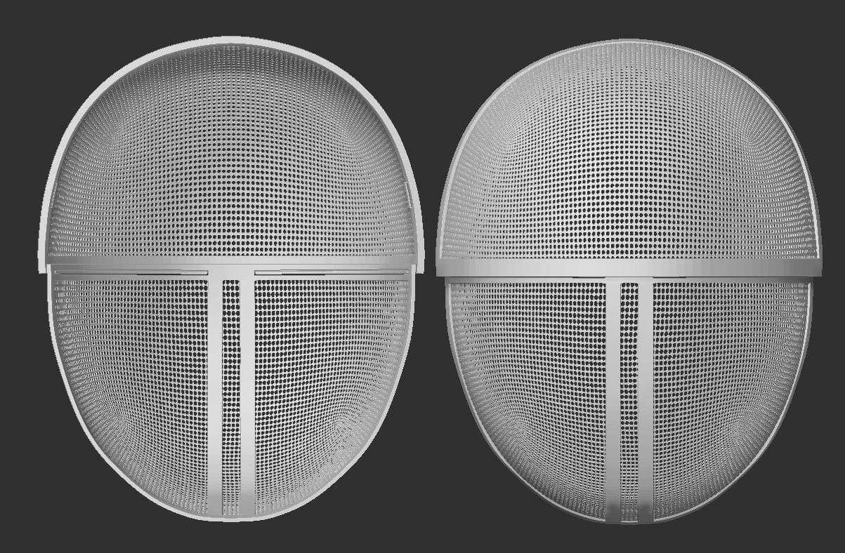 Squid Game MASK high quality 3D print model 3D print model_7