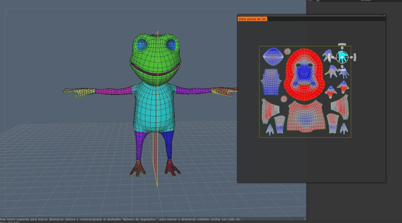 TOAD DETECTIVE Character Animated Low-poly 3D model_9