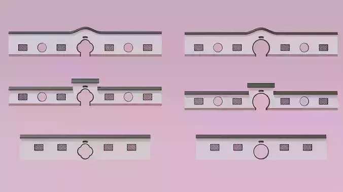 Chinese Garden Gate and Wall