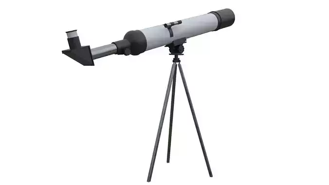 Telescope on tripod