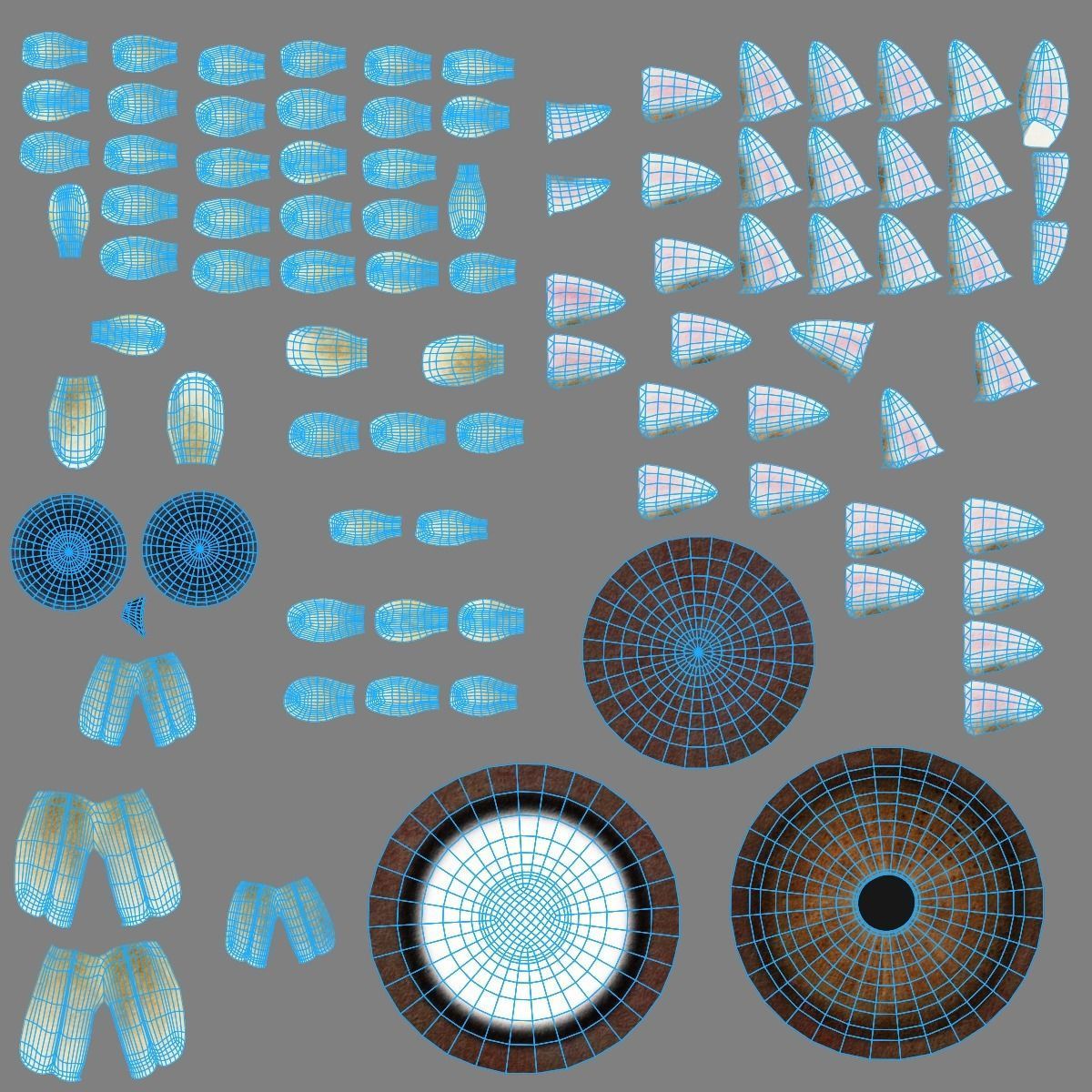 Snowshoe Rabbit Animated VFX Grace 3D model_16