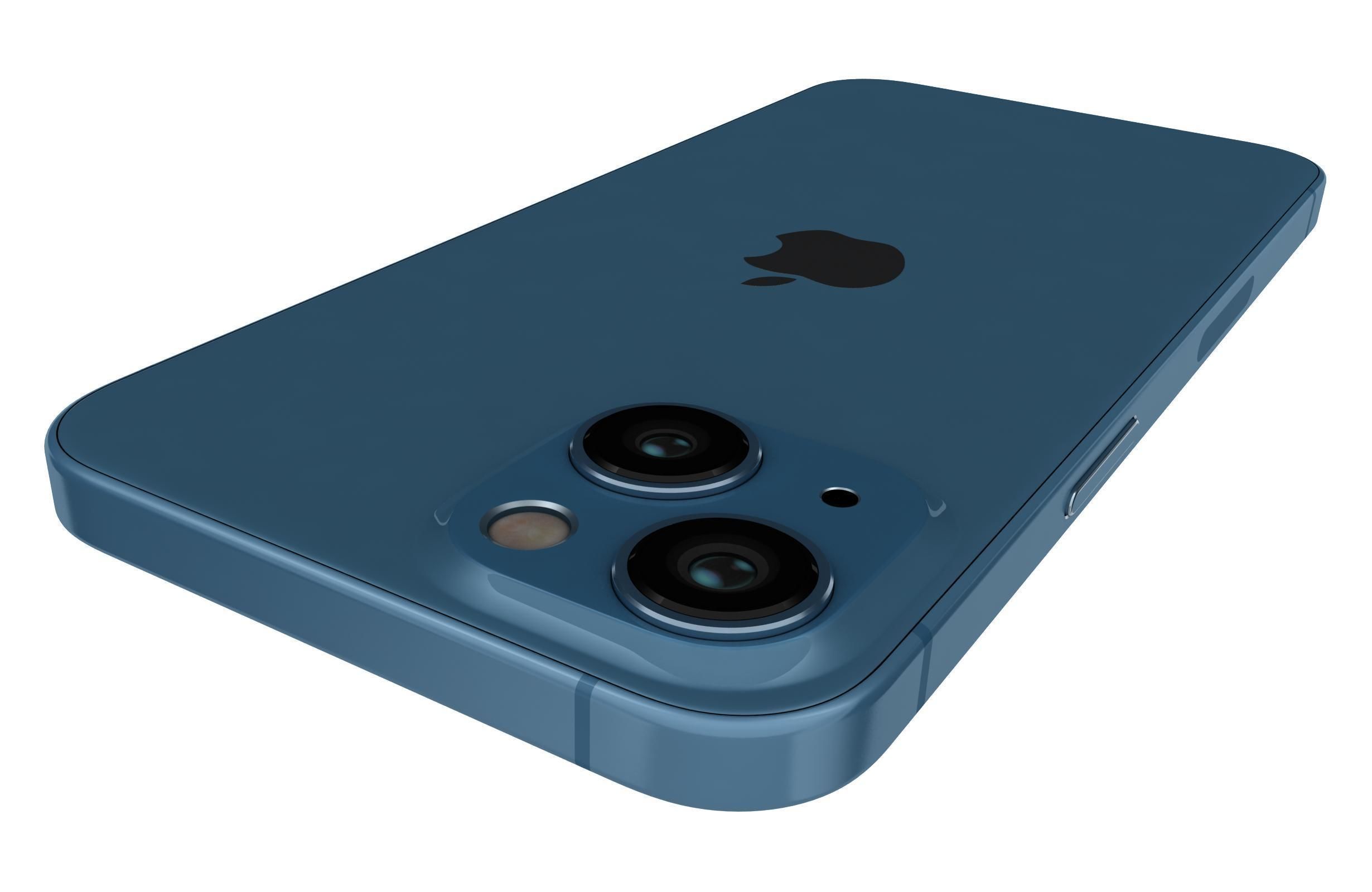 Apple iPhone 13 Blue 3D model_15