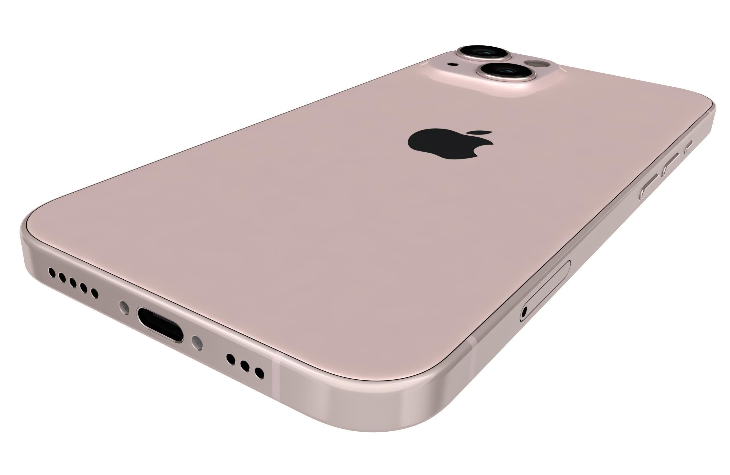 Apple iPhone 13 Pink 3D model_15