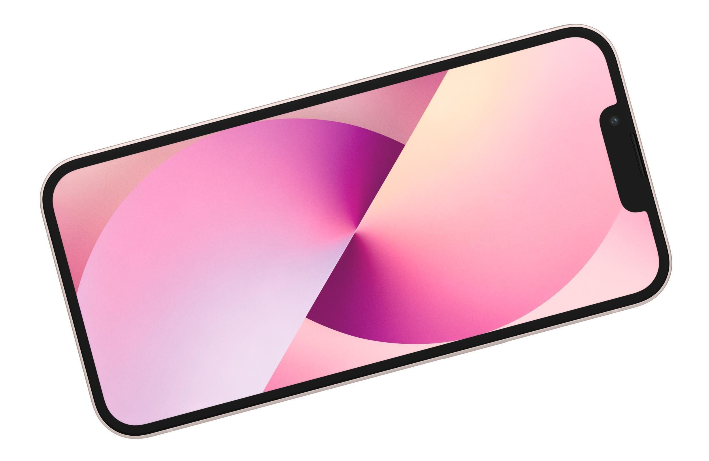 Apple iPhone 13 Pink 3D model_10