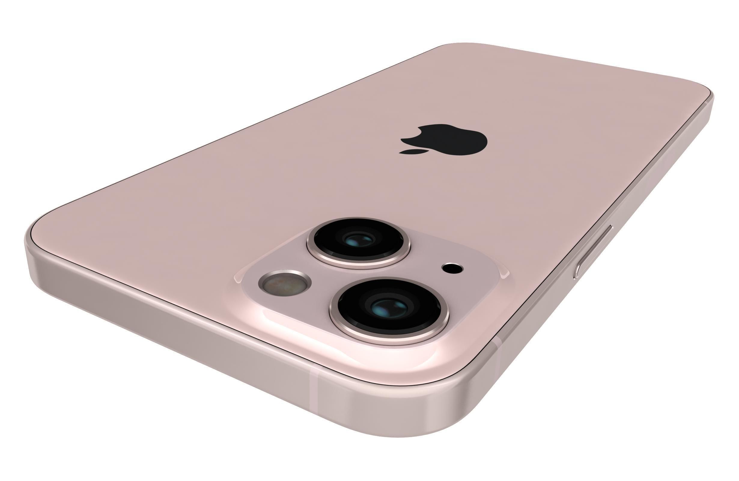Apple iPhone 13 Pink 3D model_14