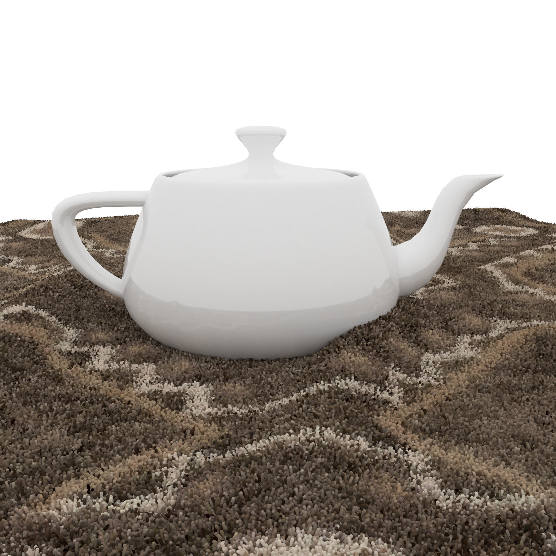 Rugs No 360 Low-poly 3D model_6