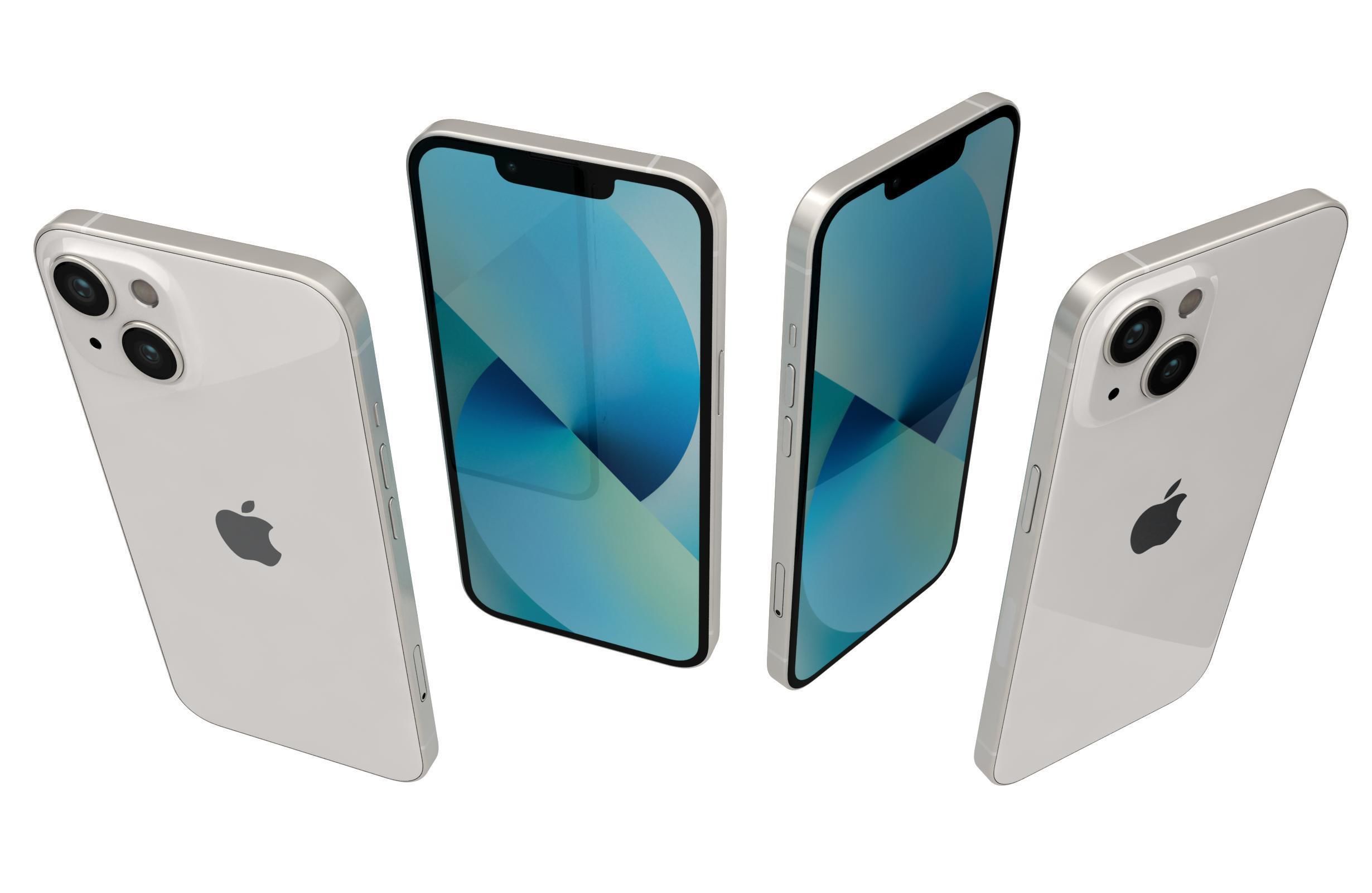 Apple iPhone 13 All Colors 3D model_35