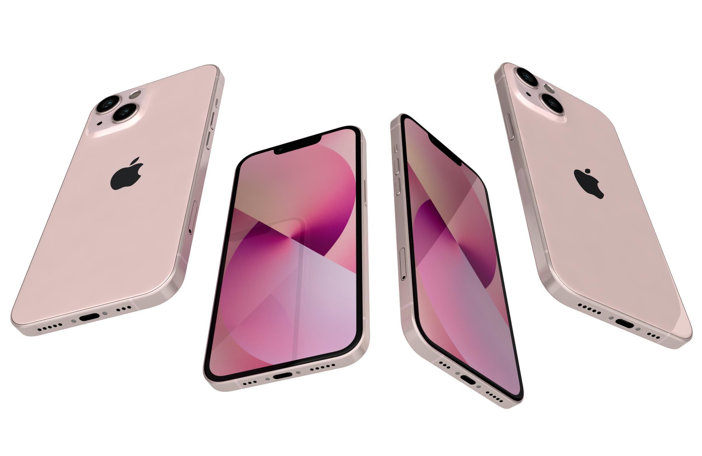 Apple iPhone 13 All Colors 3D model_20
