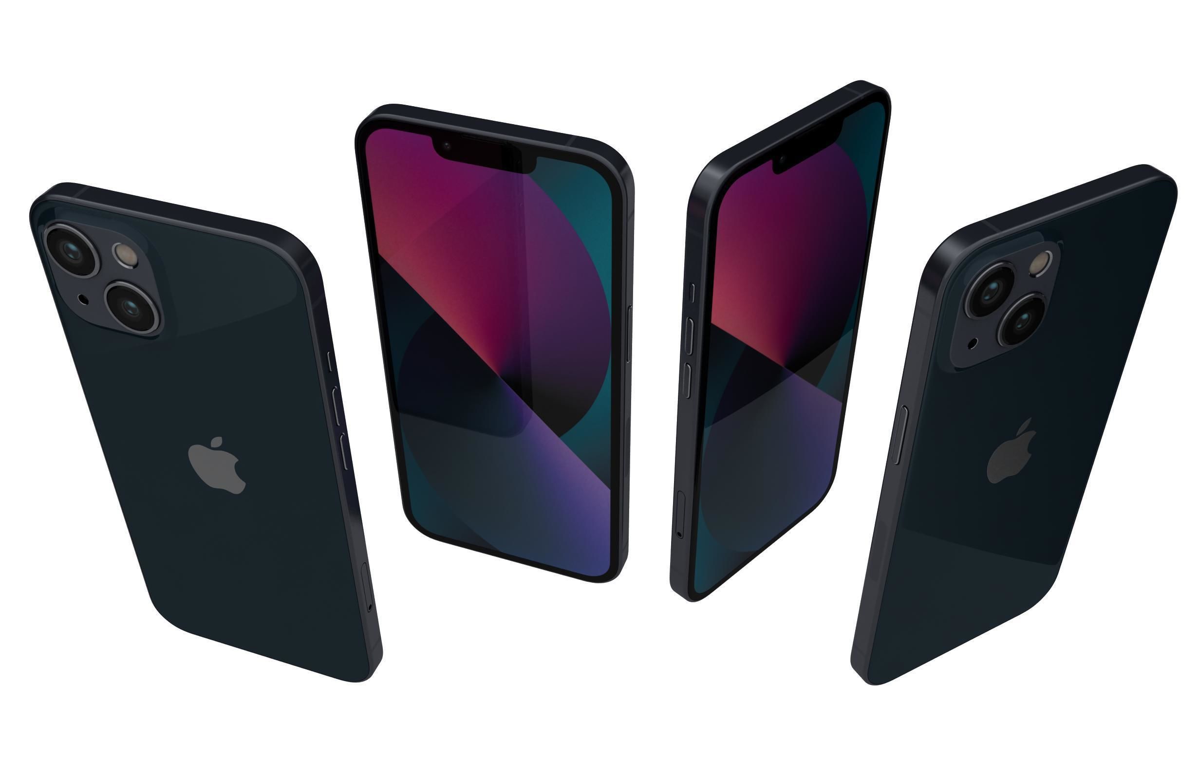 Apple iPhone 13 All Colors 3D model_16