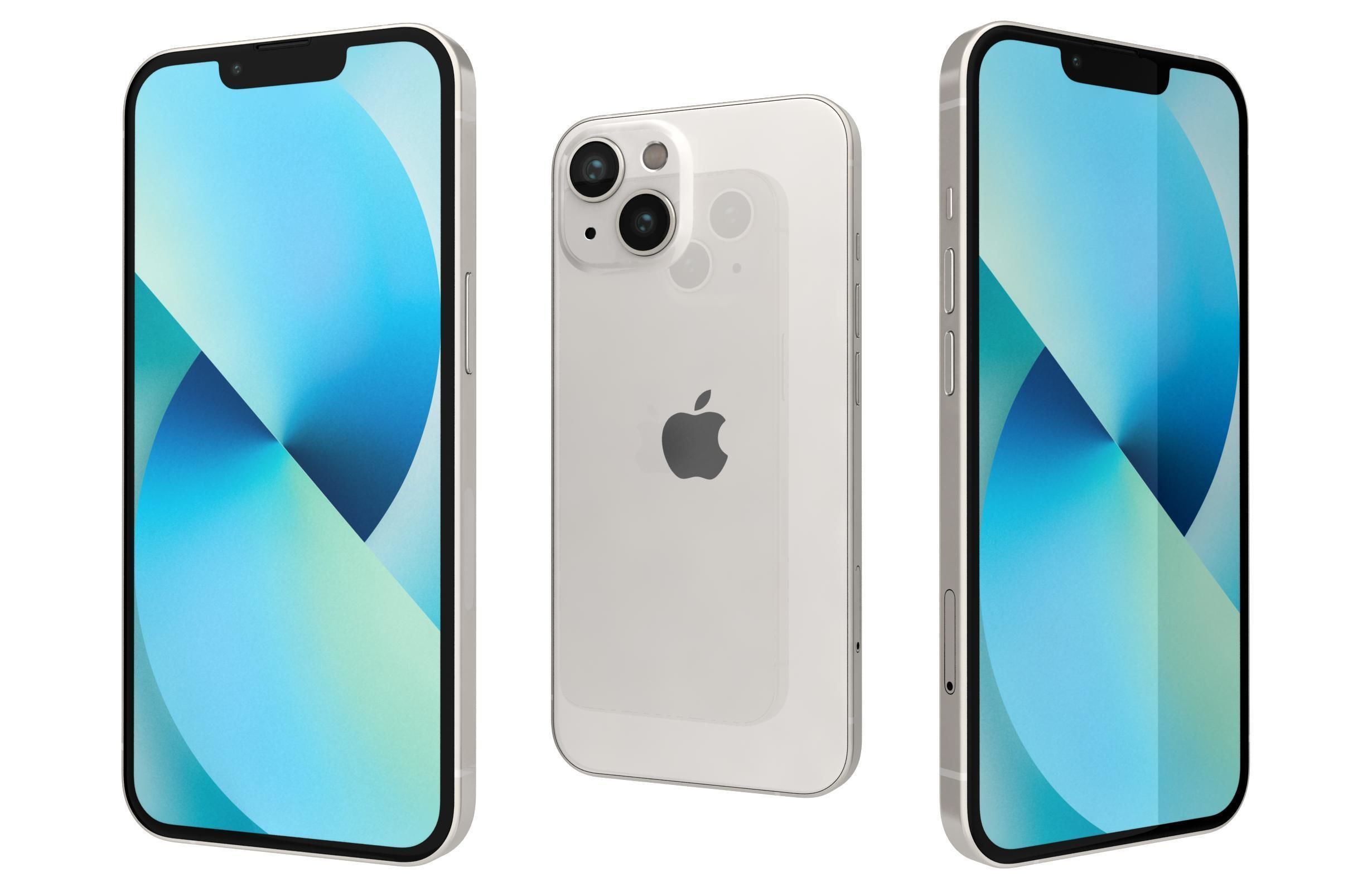 Apple iPhone 13 All Colors 3D model_31