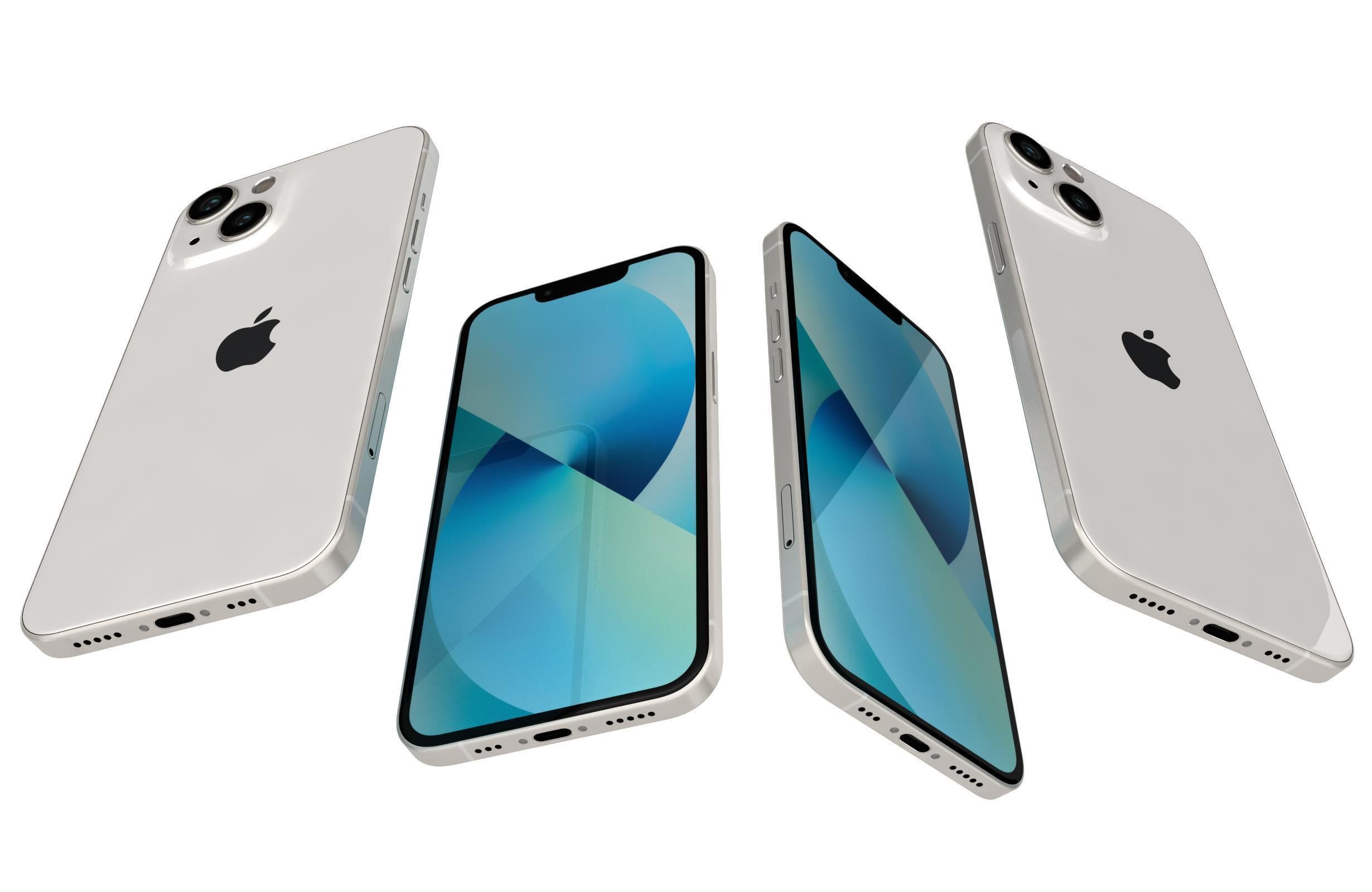 Apple iPhone 13 All Colors 3D model_36