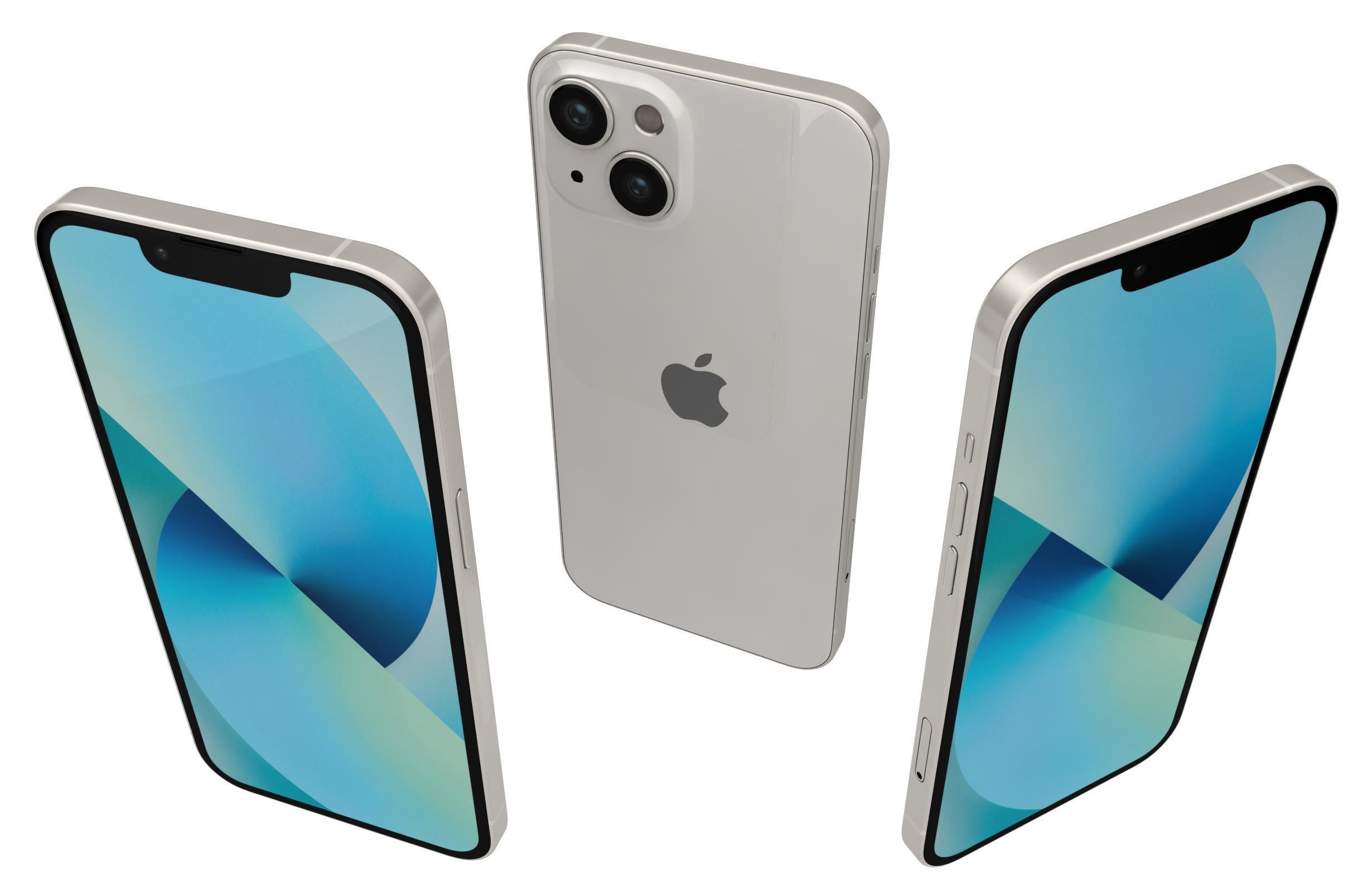 Apple iPhone 13 All Colors 3D model_33