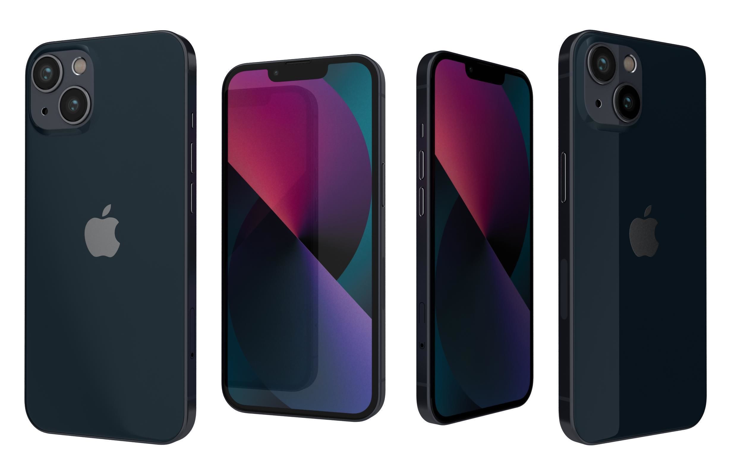 Apple iPhone 13 All Colors 3D model_13