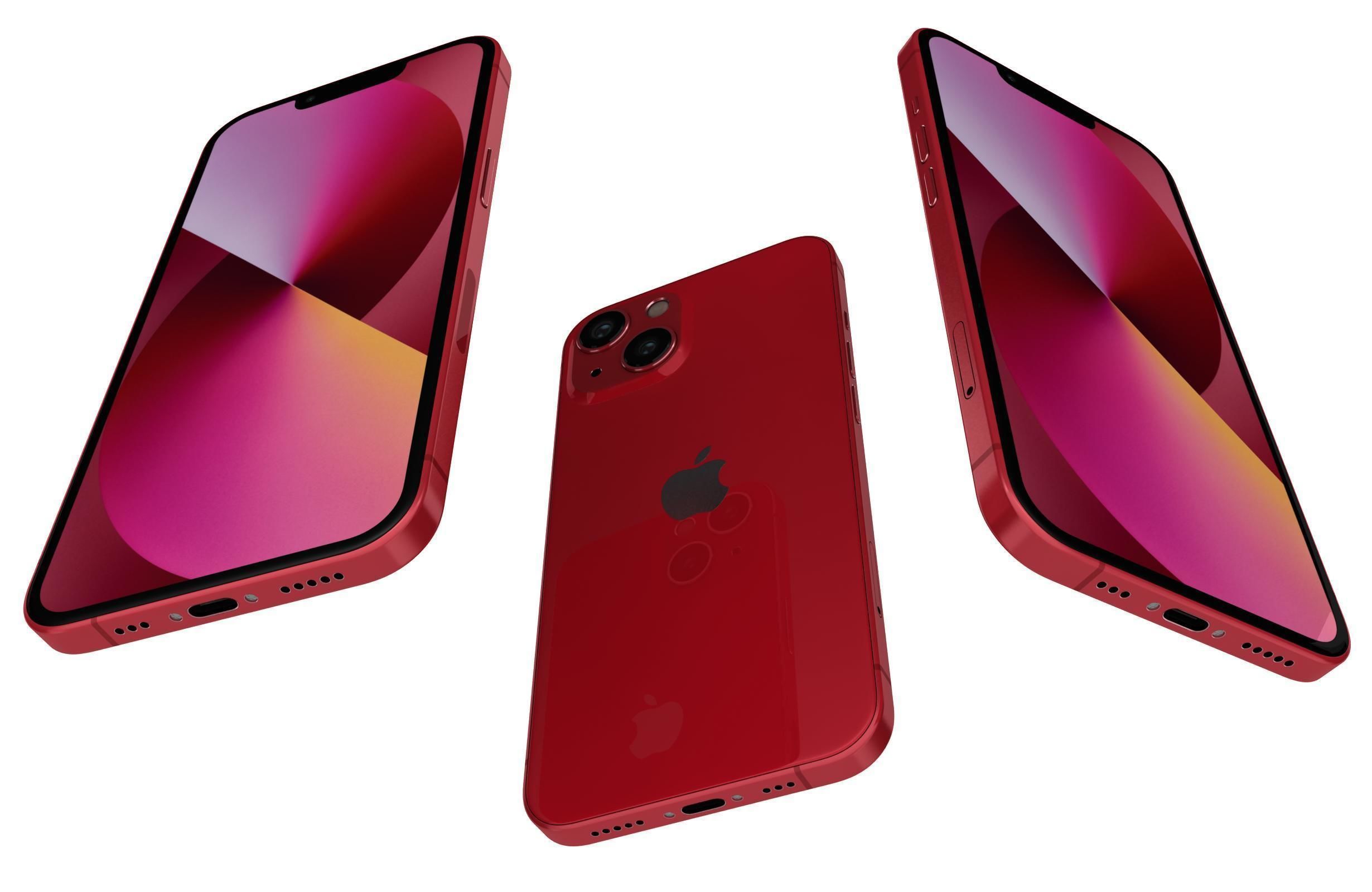 Apple iPhone 13 All Colors 3D model_12