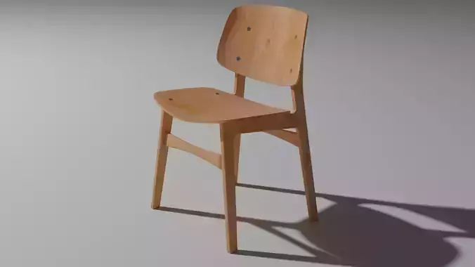 Chair inspired by Fredericia Soborg design 